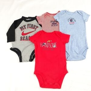 Carter's and Nike Onesies Size 3 Months